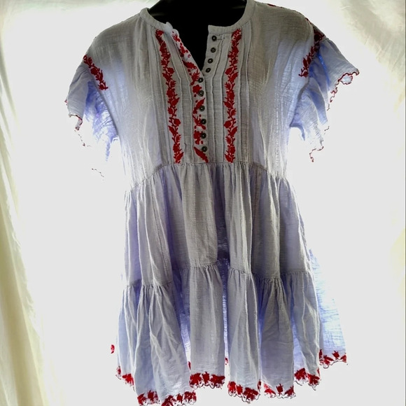 Free People Dresses & Skirts - Free People Vintage Baby Doll Dress ❤️